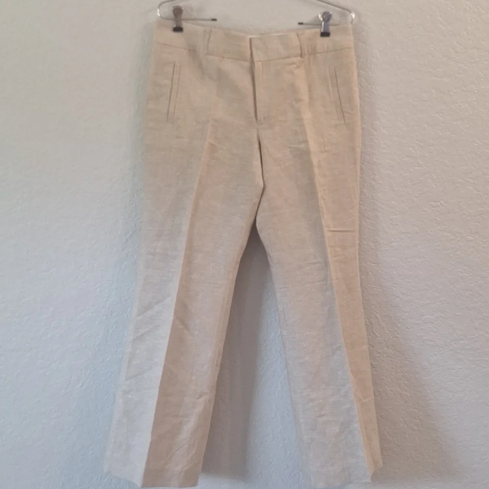 Banana Republic Trouser No. 718 Martin Fit Linen Blend